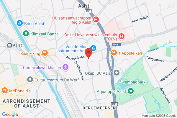 Geomap Benelux