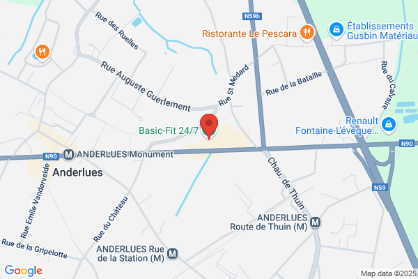 Basic-Fit Anderlues Chaussee de Charleroi 24/7