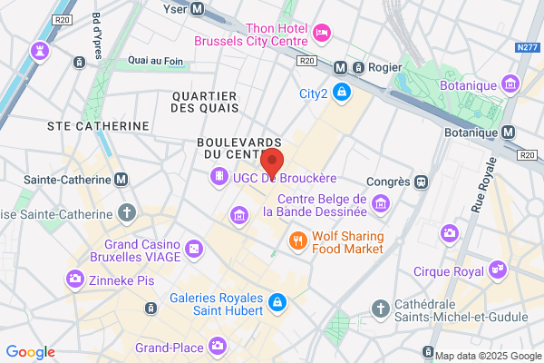 Basic-Fit Brussels Rue Neuve 24/7