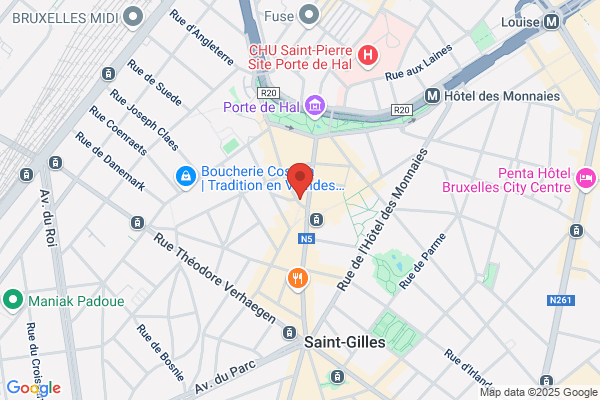 Noyau Commercial Du Centre De Saint-Gilles