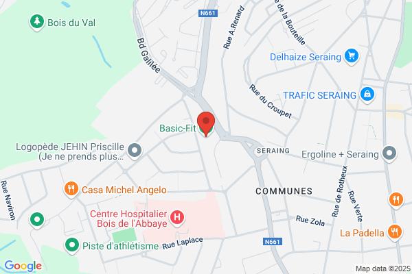 Basic-Fit Seraing Rue du Bois de l’Abbaye 24/7