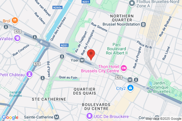 Basic-Fit Brussels Yser 24/7