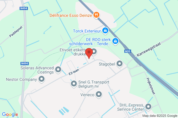 Chanterie Dekzeilen/Baches