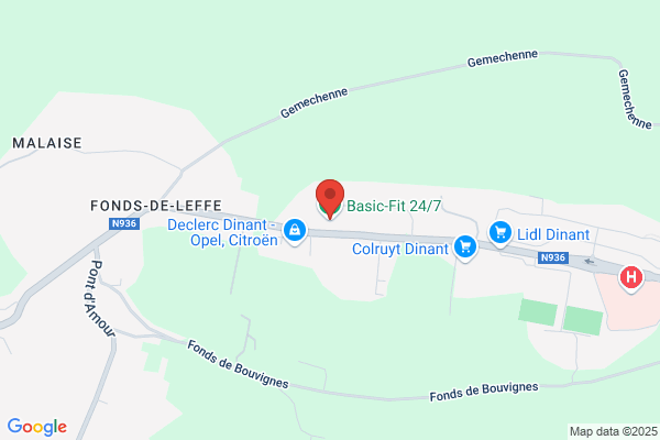 Basic-Fit Dinant Tienne de l’Europe 24/7
