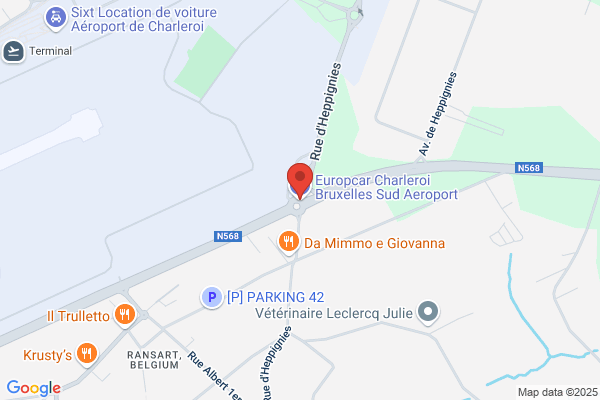 Mietwagen Charleroi Flughafen - Interrent