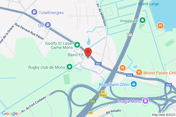 Basic-Fit Mons Ghlin Avenue du Regent 24/7