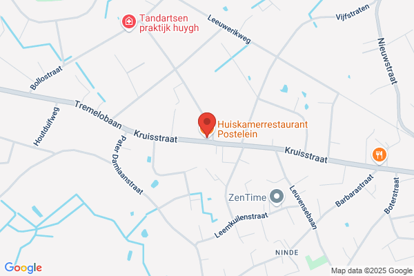 Huiskamer Restaurant Postelein Bvba