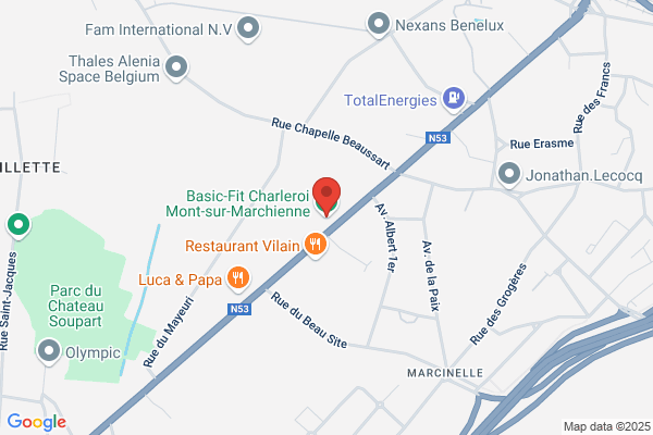 Basic-Fit Charleroi Mont-Sur-Marchienne Av. Paul Pastur 24/7