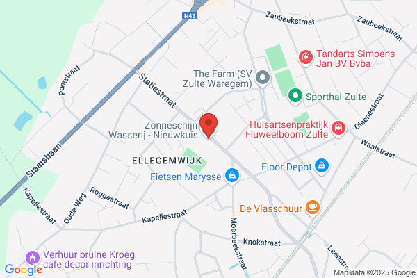 Zonneschijn Wasserij Nieuwkuis