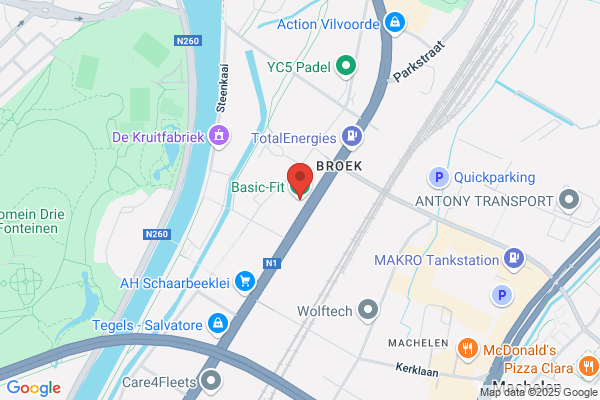 Basic-Fit Vilvoorde Schaarbeeklei 24/7