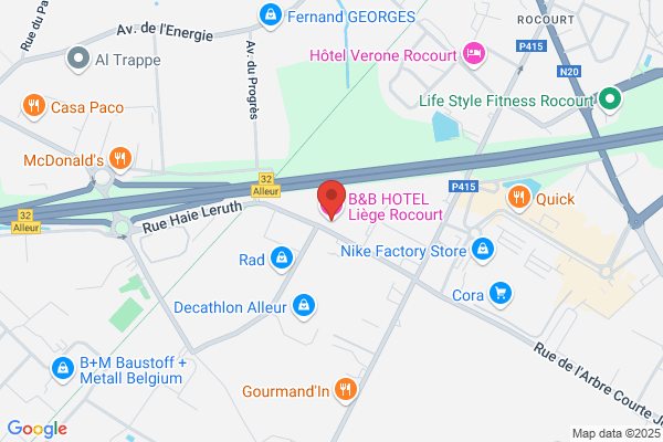 B&B HOTEL Liège Rocourt
