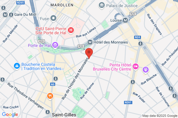 Basic-Fit Brussels Saint-Gilles Hotel des Monnaies 24/7