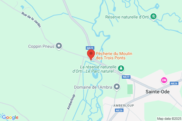 Pêcherie Du Moulin Des Trois Ponts