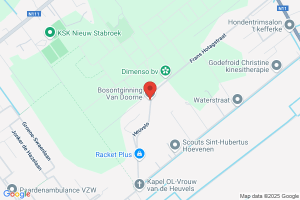 Bosontginning Van Doorne
